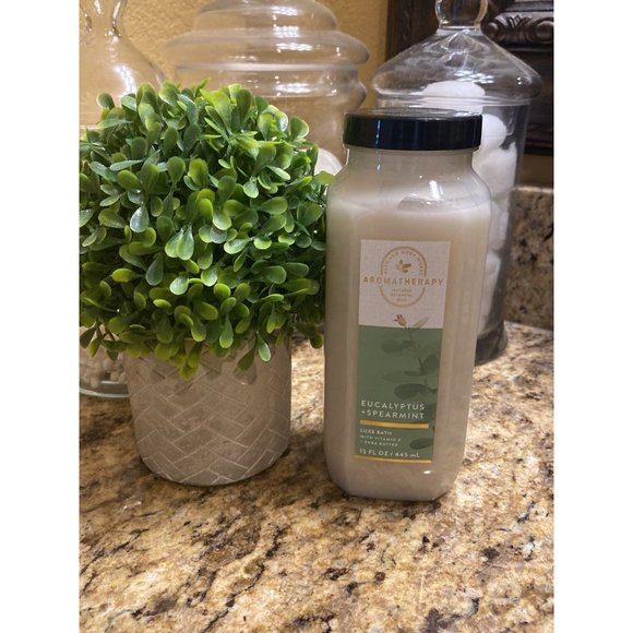 Bath & Body Works Aromatherapy “Eucalyptus + Spearmint” Luxe Bath - Picture 1 of 5